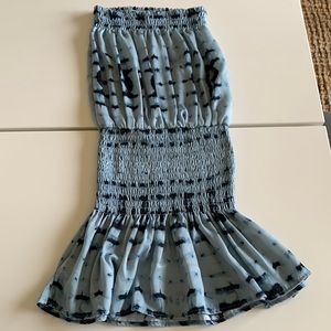 Blue Life Blue Tie Dye Mini Dress